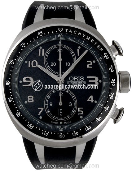 Oris 673-7587-7084RS TT3 Mens Automatic Titanium case watch Oris 673-7587-7084RS TT3 Mens Automatic Titanium case watch