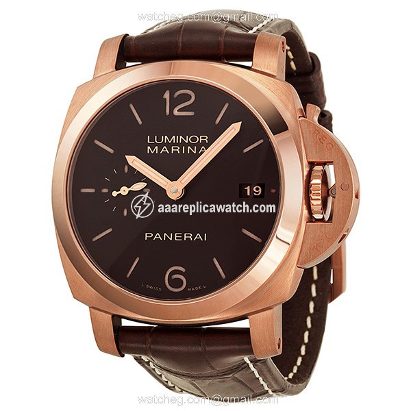 Panerai PAM00393 Luminor 1950 Mens Automatic 18 kt Brushed Rose Gold watch Panerai PAM00393 Luminor 1950 Mens Automatic 18 kt Brushed Rose Gold watch