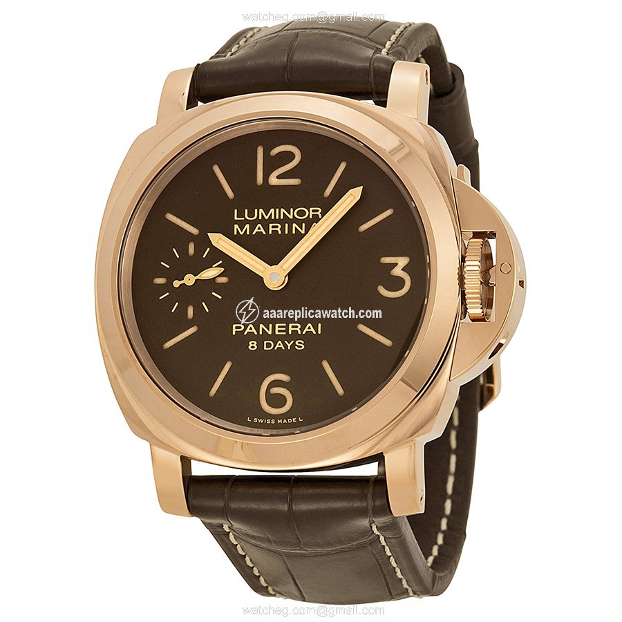 Panerai PAM00511 Luminor Mens Hand Wind 18kt Rose Gold watch Panerai PAM00511 Luminor Mens Hand Wind 18kt Rose Gold watch