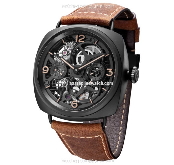 Panerai PAM00350 Radiomir Mens Hand Wind Black Ceramic watch Panerai PAM00350 Radiomir Mens Hand Wind Black Ceramic watch