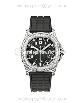 Patek Philippe 5069G Aquanaut Ladies Quartz 18k White Gold, diamonds watch Patek Philippe 5069G Aquanaut Ladies Quartz 18k White Gold, diamonds watch