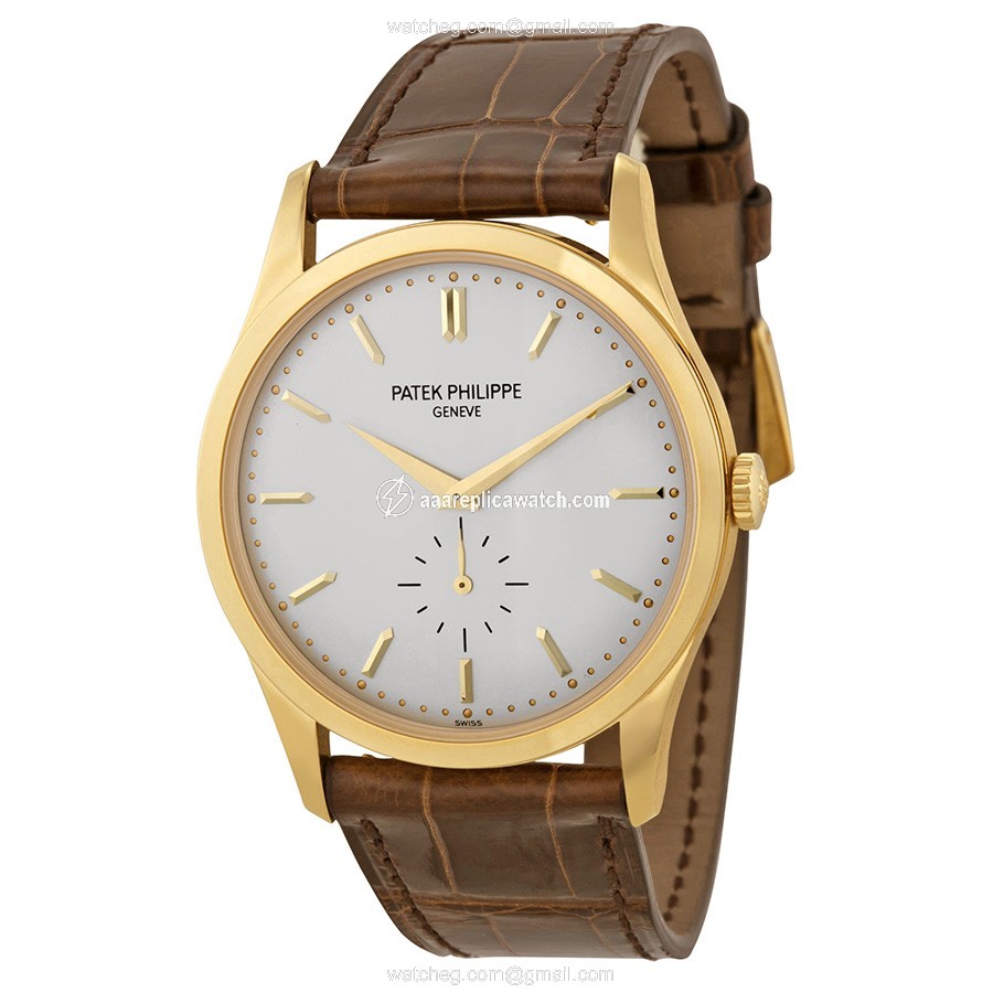 Patek Philippe 5196J-001 Calatrava Mens Hand Wind 18Kt Yellow Gold watch Patek Philippe 5196J-001 Calatrava Mens Hand Wind 18Kt Yellow Gold watch