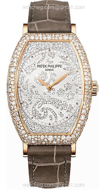 Patek Philippe 7099R-001 Gondolo Ladies Hand Wind 18Kt Rose Gold Set with 480 Diamonds (3.31 ct.) watch Patek Philippe 7099R-001 Gondolo Ladies Hand Wind 18Kt Rose Gold Set with 480 Diamonds (3.31 ct.) watch