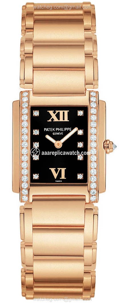 Patek Philippe 4908/11R-001 Twenty~4 Ladies Quartz 18kt Rose Gold watch Patek Philippe 4908/11R-001 Twenty~4 Ladies Quartz 18kt Rose Gold watch