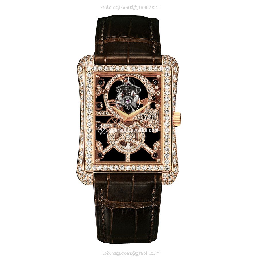 Piaget G0A31047 Mens Hand Wind 18K Rose Gold Case Set with Diamonds watch Piaget G0A31047 Mens Hand Wind 18K Rose Gold Case Set with Diamonds watch