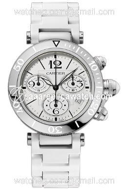 Cartier W3140005 Pasha de Cartier Ladies Quartz Ceramic watch Cartier W3140005 Pasha de Cartier Ladies Quartz Ceramic watch