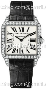 Cartier WH100251 Santos de Cartier Ladies Quartz 18kt White Gold watch Cartier WH100251 Santos de Cartier Ladies Quartz 18kt White Gold watch