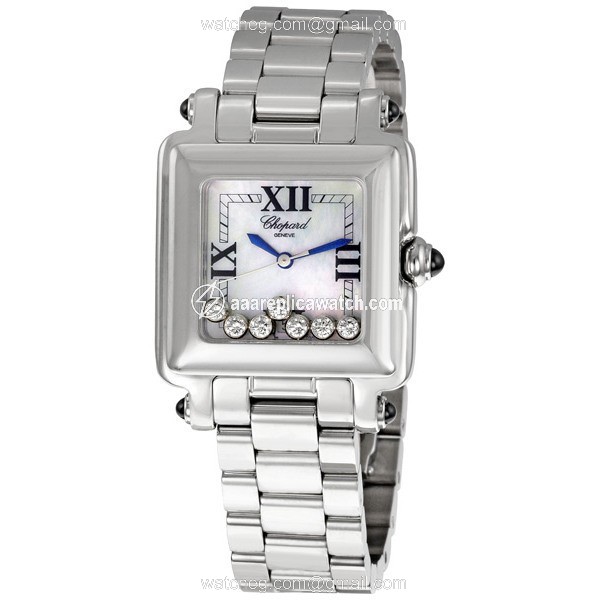 Chopard 278349-3006MOP Happy Sport Ladies Quartz Stainless Steel watch Chopard 278349-3006MOP Happy Sport Ladies Quartz Stainless Steel watch