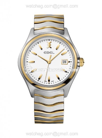 Ebel 1216203 Wave Mens Quartz Stainless Steel and 18K Yellow Gold watch Ebel 1216203 Wave Mens Quartz Stainless Steel and 18K Yellow Gold watch