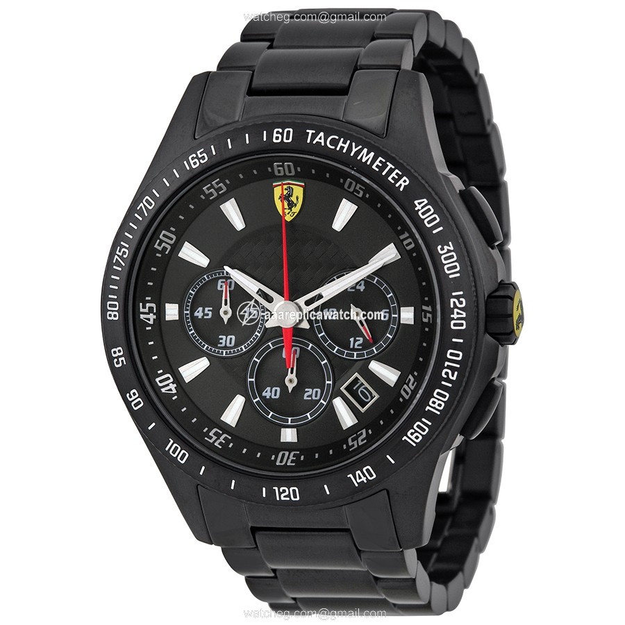 Ferrari 830046 Mens Quartz Black Ion-plated Stainless Steel watch Ferrari 830046 Mens Quartz Black Ion-plated Stainless Steel watch