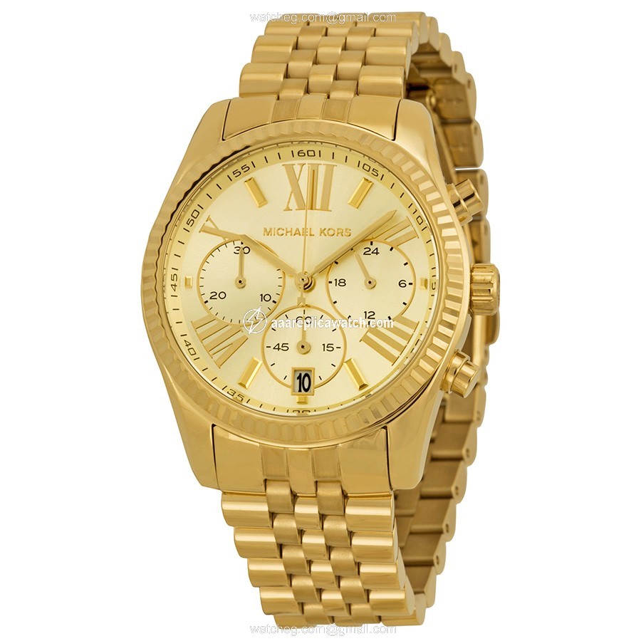 Michael Kors MK5556 Lexington Ladies Quartz Gold PVD Stainless Steel watch Michael Kors MK5556 Lexington Ladies Quartz Gold PVD Stainless Steel watch