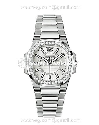 Patek Philippe 7010/1G-001 Nautilus Ladies Quartz 18kt White Gold watch Patek Philippe 7010/1G-001 Nautilus Ladies Quartz 18kt White Gold watch