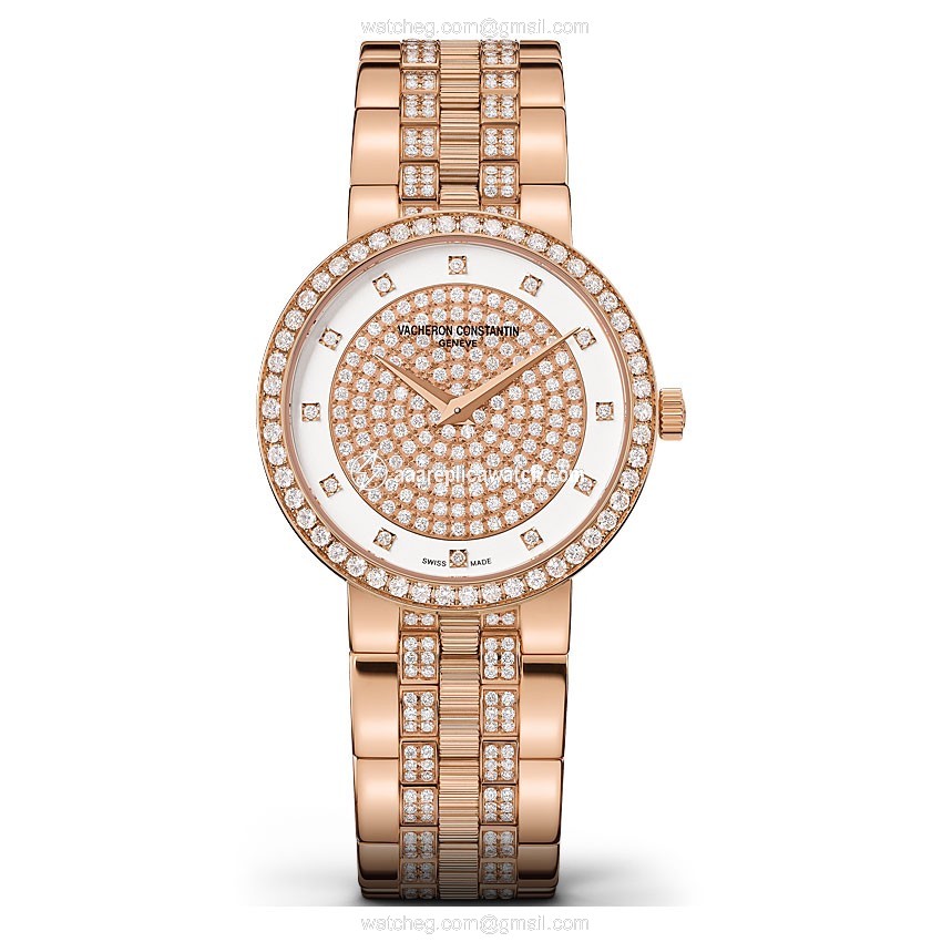 Vacheron Constantin 25554/Q03R-9696 Traditionnelle Ladies Quartz 18 Carat Pink Gold watch Vacheron Constantin 25554/Q03R-9696 Traditionnelle Ladies Quartz 18 Carat Pink Gold watch