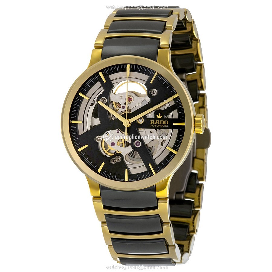 Rado R30180162 Centrix Mens Automatic Gold PVD Stainless Steel watch Rado R30180162 Centrix Mens Automatic Gold PVD Stainless Steel watch