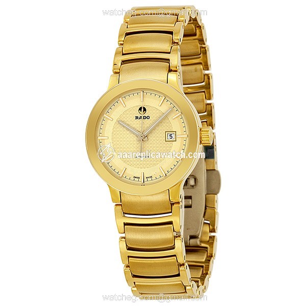 Rado R30280253 Centrix Ladies Automatic Yellow Gold-plated Stainless Steel watch Rado R30280253 Centrix Ladies Automatic Yellow Gold-plated Stainless Steel watch