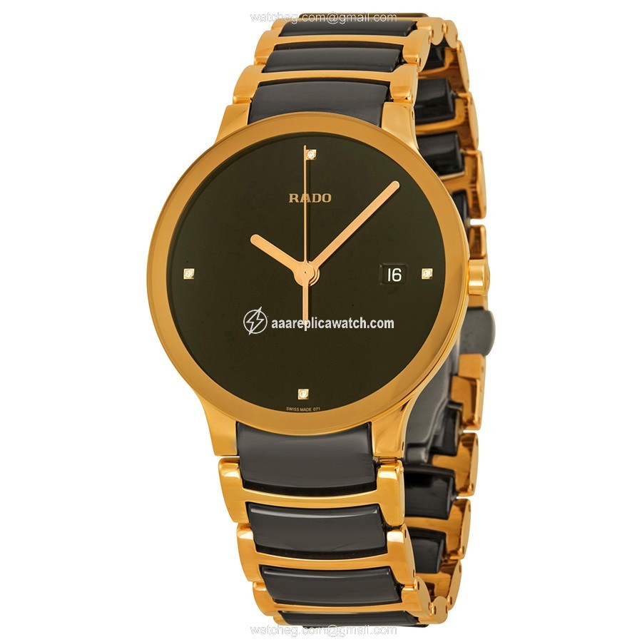 Rado R30554712 Centrix Mens Quartz Rose Gold Ion-plated Stainless Steel watch Rado R30554712 Centrix Mens Quartz Rose Gold Ion-plated Stainless Steel watch