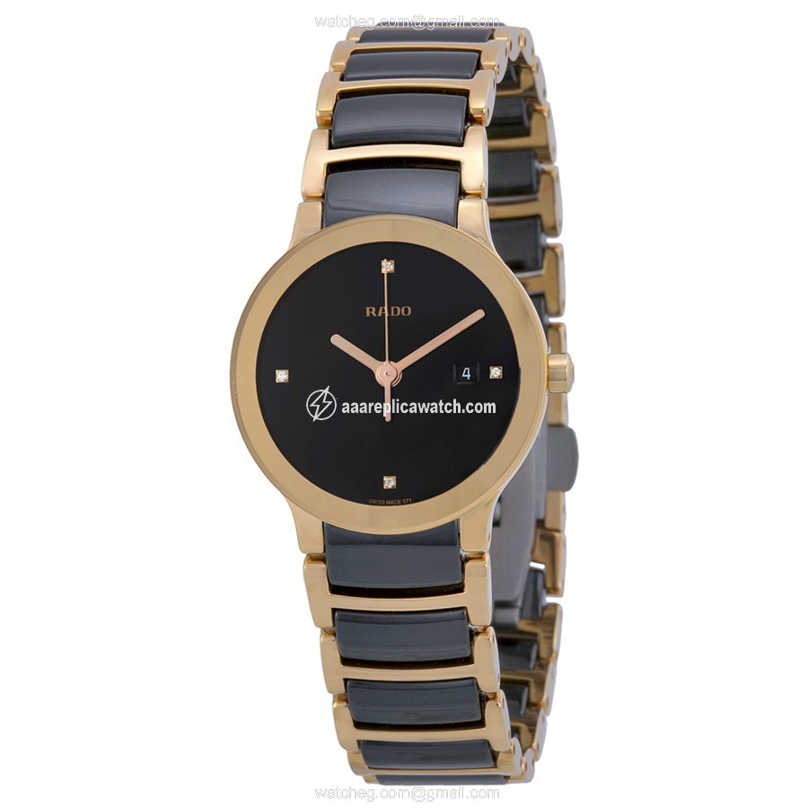 Rado R30555712 Centrix Ladies Quartz Rose Gold Ion-plated Stainless Stee watch Rado R30555712 Centrix Ladies Quartz Rose Gold Ion-plated Stainless Stee watch