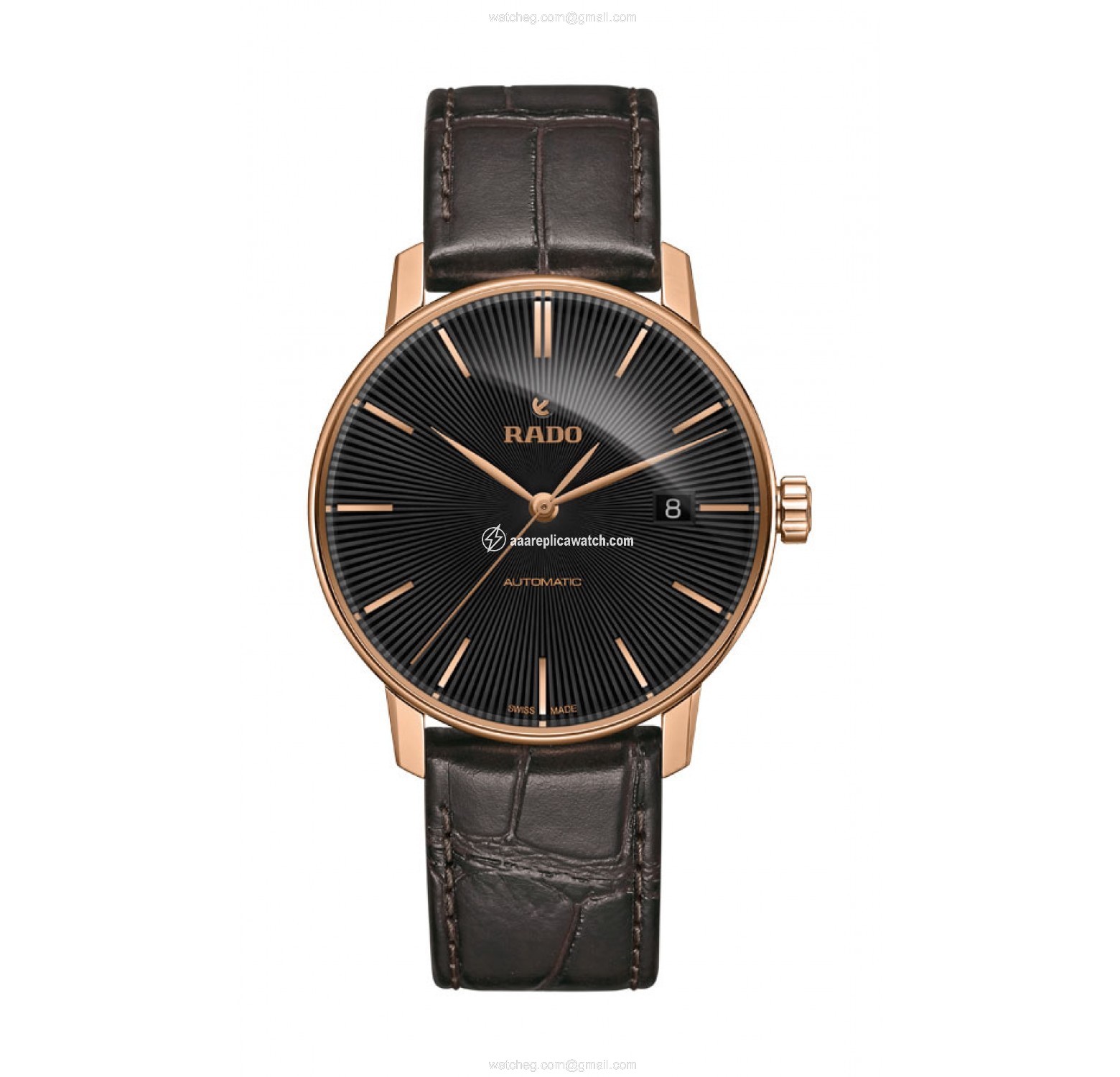 Rado R22861165 Mens Automatic Rose Gold-tone Stainless Steel watch Rado R22861165 Mens Automatic Rose Gold-tone Stainless Steel watch