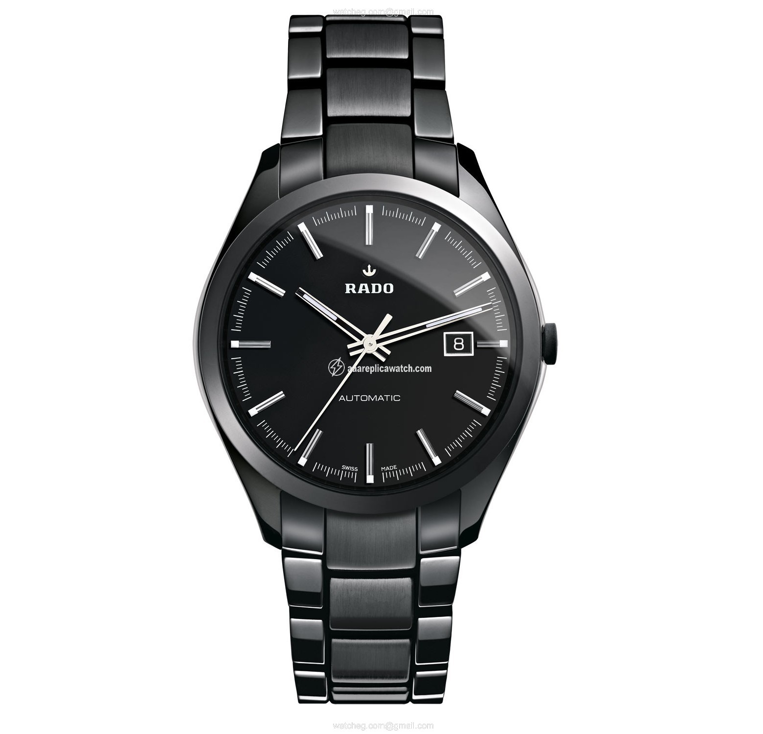Rado R32265152 Mens Automatic Black high-tech ceramic watch Rado R32265152 Mens Automatic Black high-tech ceramic watch