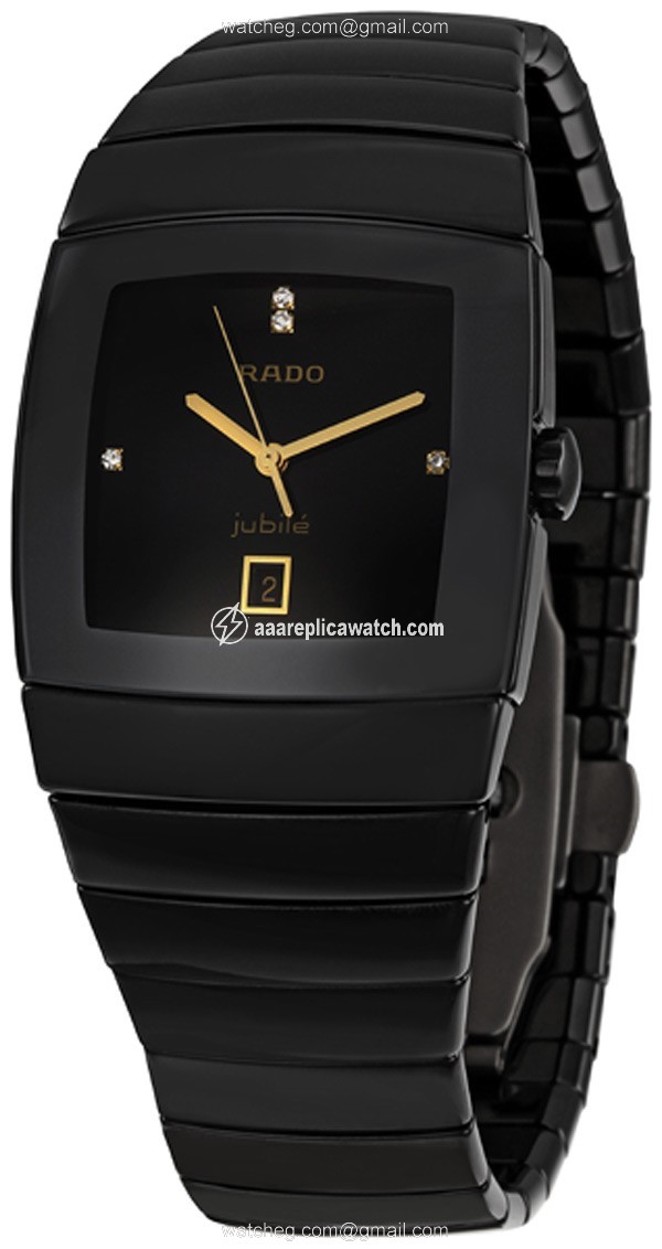 Rado R13724712 Sintra Mens Quartz Black Ceramic watch Rado R13724712 Sintra Mens Quartz Black Ceramic watch