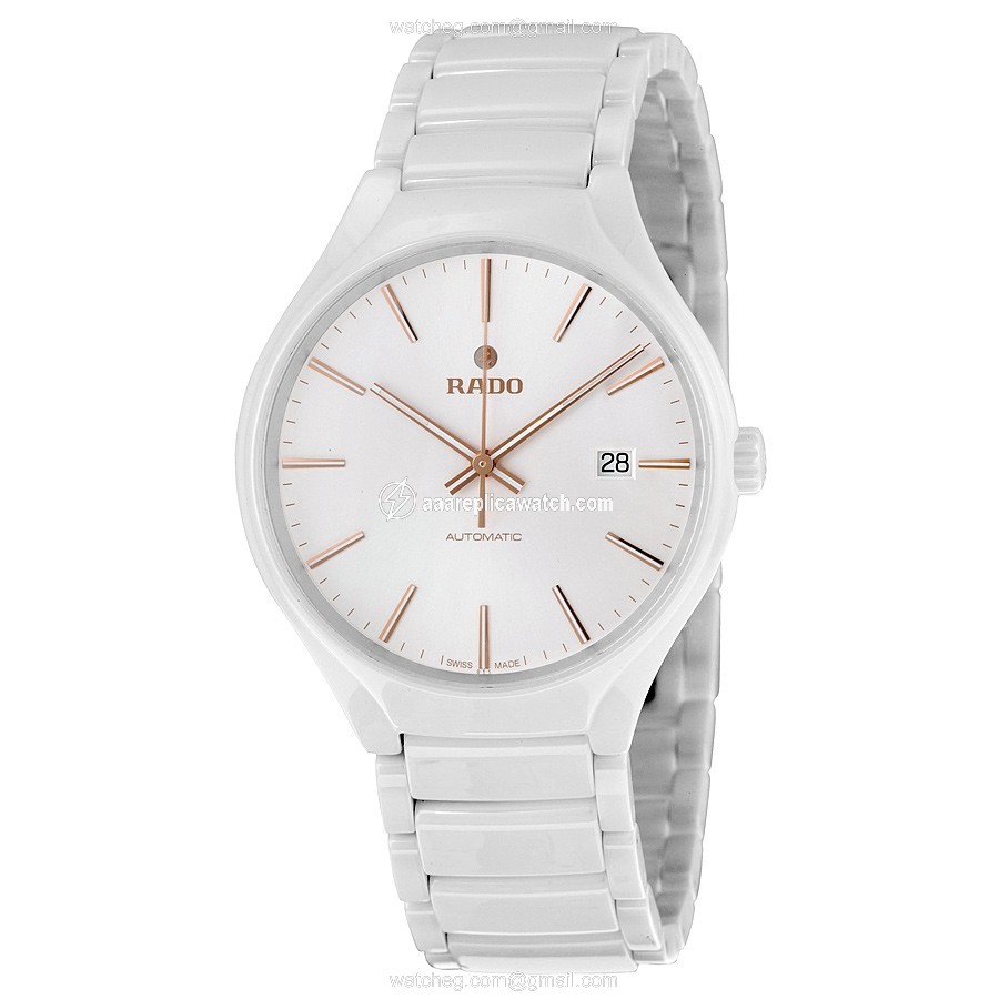 Rado R27058112 TRUE Unisex Automatic High-tech White Ceramic watch Rado R27058112 TRUE Unisex Automatic High-tech White Ceramic watch