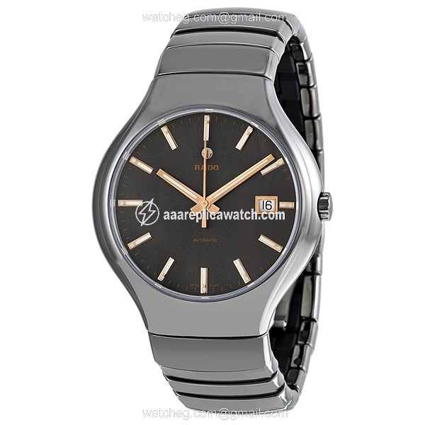 Rado R27351102 TRUE Unisex Automatic Platinum-tone Ceramic watch Rado R27351102 TRUE Unisex Automatic Platinum-tone Ceramic watch