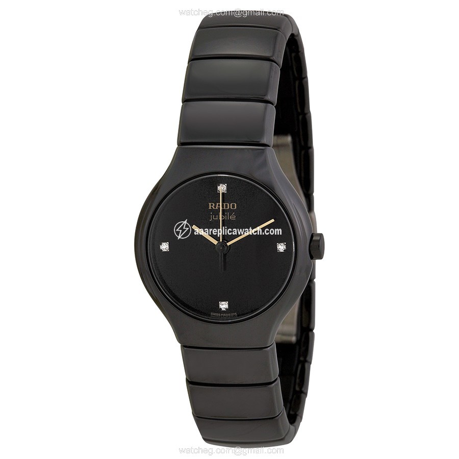Rado R27655752 TRUE Ladies Quartz Black Ceramic watch Rado R27655752 TRUE Ladies Quartz Black Ceramic watch
