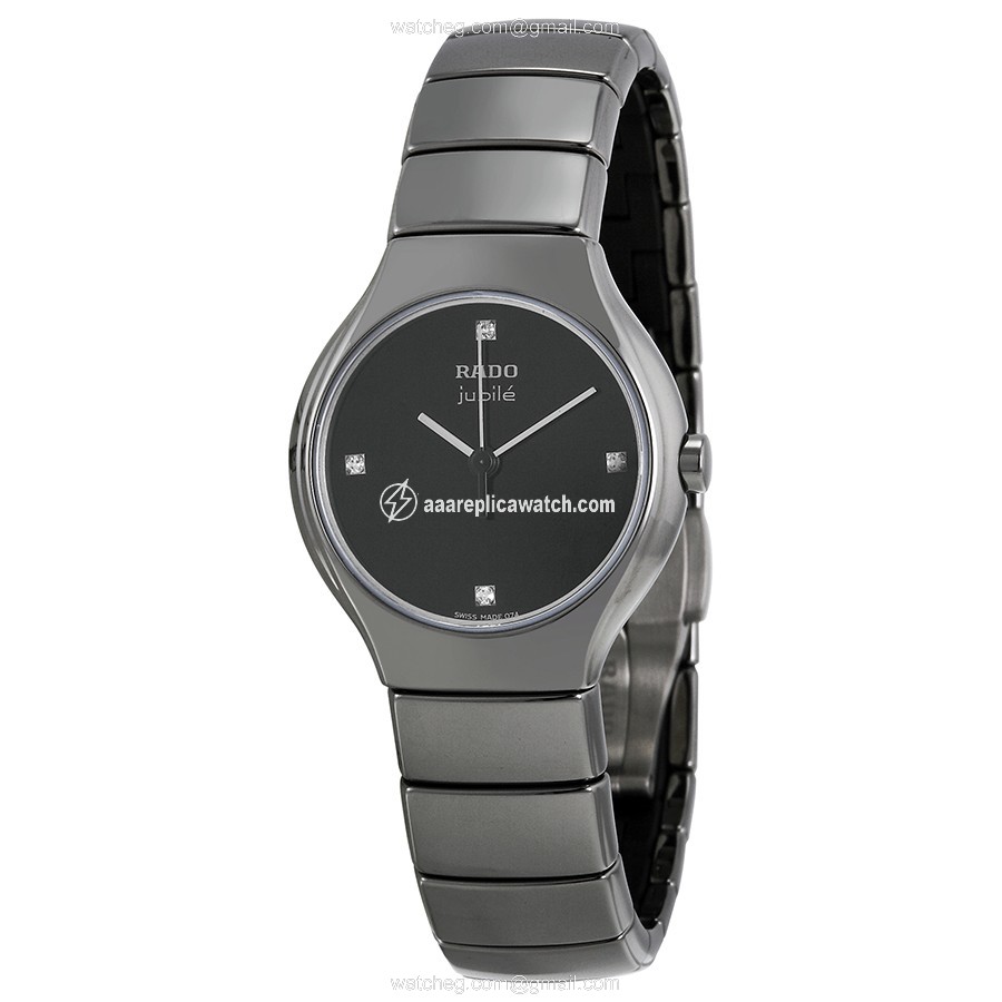 Rado R27656742 TRUE Ladies Quartz Platinum-tone Ceramic watch Rado R27656742 TRUE Ladies Quartz Platinum-tone Ceramic watch