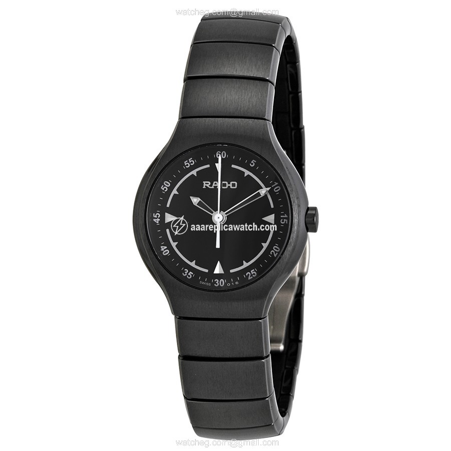 Rado R27678162 TRUE Ladies Quartz Black Ceramic watch Rado R27678162 TRUE Ladies Quartz Black Ceramic watch