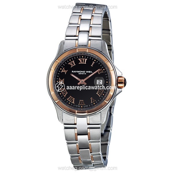 Raymond Weil 9460-SG5-00208 Parsifal Ladies Quartz Stainless Steel & Solid 18kt Rose Gold watch Raymond Weil 9460-SG5-00208 Parsifal Ladies Quartz Stainless Steel & Solid 18kt Rose Gold watch