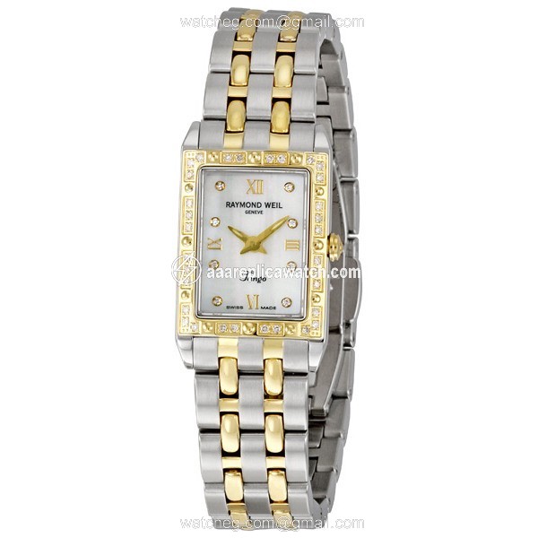 Raymond Weil 5971-SPS-00995 Tango Ladies Quartz Stainless Steel and 18kt Yellow Gold watch Raymond Weil 5971-SPS-00995 Tango Ladies Quartz Stainless Steel and 18kt Yellow Gold watch