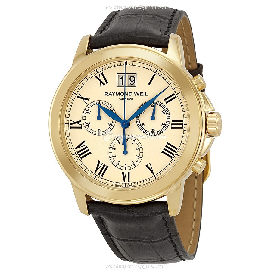 Raymond Weil 4476-PC-00800 Tradition Mens Quartz Gold PVD Steel watch Raymond Weil 4476-PC-00800 Tradition Mens Quartz Gold PVD Steel watch