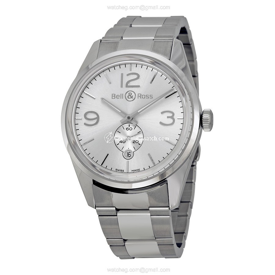 Bell & Ross BRG123-WH-ST/SST Vintage Mens Automatic Stainless Steel watch Bell & Ross BRG123-WH-ST/SST Vintage Mens Automatic Stainless Steel watch