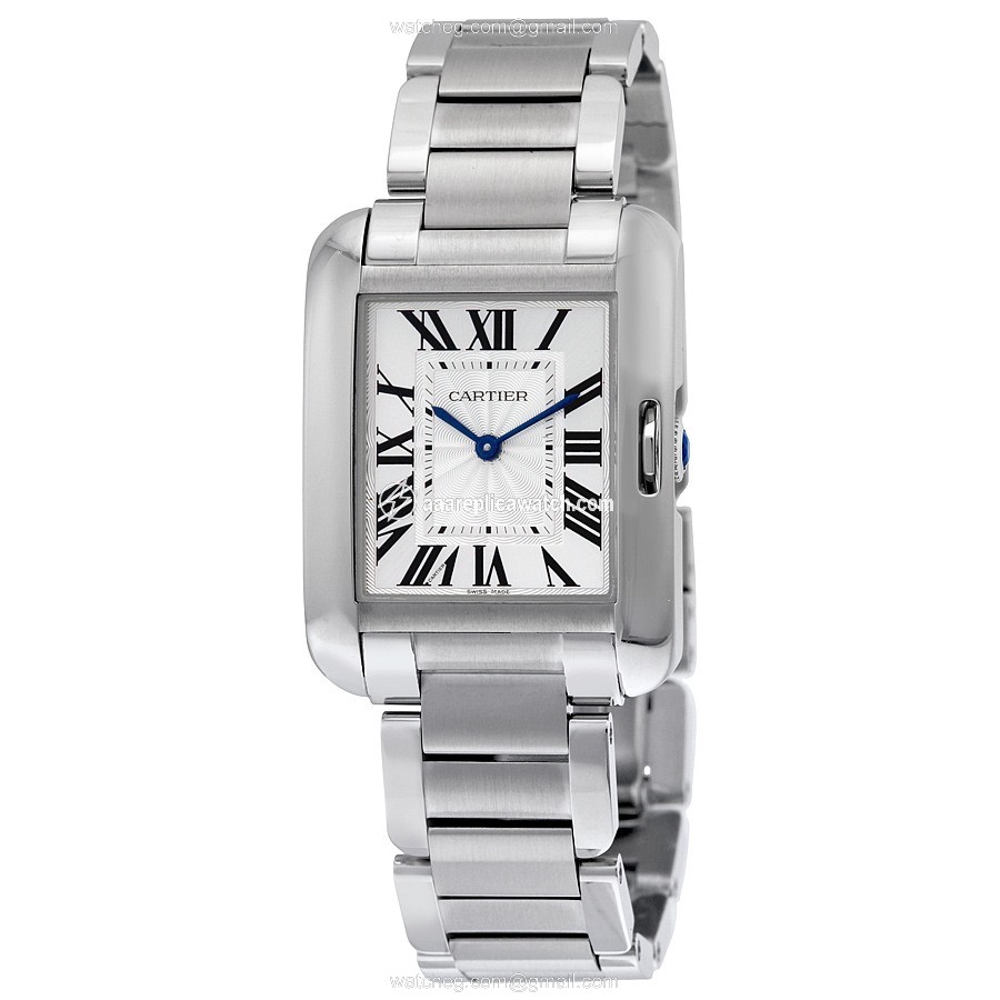 Cartier W5310044 Tank Anglaise Ladies Automatic Stainless Steel watch Cartier W5310044 Tank Anglaise Ladies Automatic Stainless Steel watch