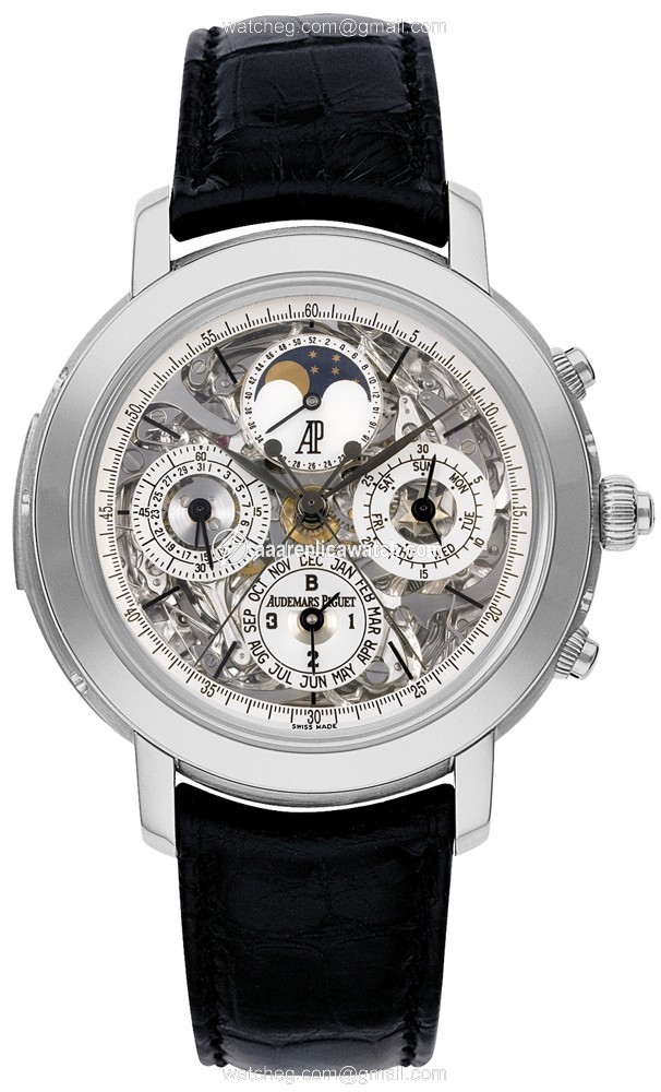 Audemars Piguet 25996PT.OO.D002CR.01 Jules Audemars Mens Automatic Platinum watch Audemars Piguet 25996PT.OO.D002CR.01 Jules Audemars Mens Automatic Platinum watch