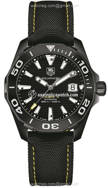 Tag Heuer WAY218A.FC6362 Aquaracer Mens Automatic Black PVD Stainless Steel watch Tag Heuer WAY218A.FC6362 Aquaracer Mens Automatic Black PVD Stainless Steel watch