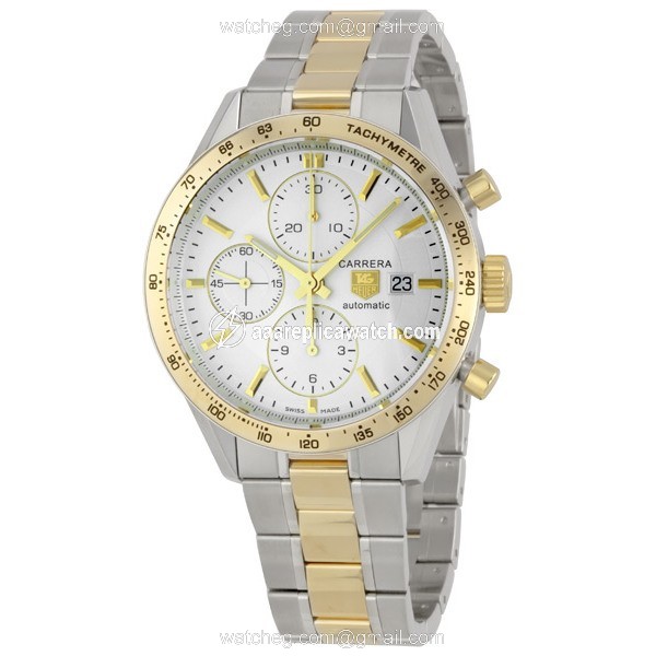 Tag Heuer CV2050.BD0789 Carrera Mens Automatic Stainless Steel and 18kt Yellow Gold watch Tag Heuer CV2050.BD0789 Carrera Mens Automatic Stainless Steel and 18kt Yellow Gold watch
