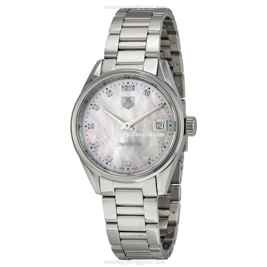 Tag Heuer WAR1314.BA0778 Carrera Ladies Quartz Polished Stainless Steel watch Tag Heuer WAR1314.BA0778 Carrera Ladies Quartz Polished Stainless Steel watch