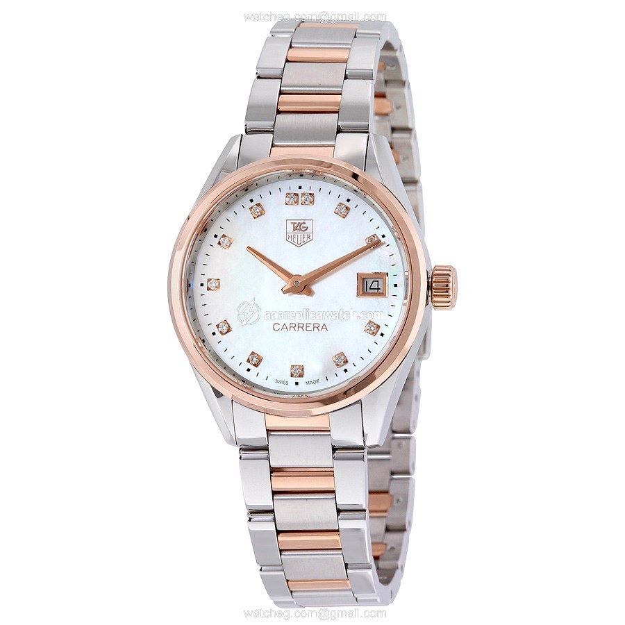 Tag Heuer WAR1352.BD0779 Carrera Ladies Quartz Stainless Steel watch Tag Heuer WAR1352.BD0779 Carrera Ladies Quartz Stainless Steel watch
