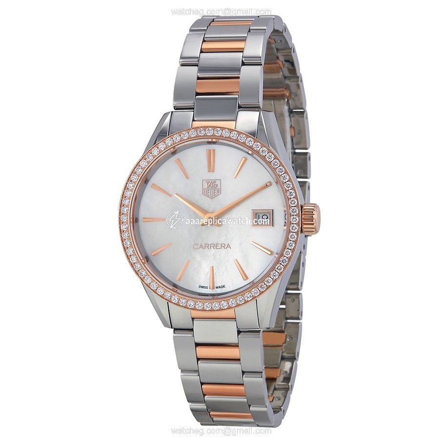 Tag Heuer WAR1353.BD0774 Carrera Ladies Quartz 18kt Rose Gold watch Tag Heuer WAR1353.BD0774 Carrera Ladies Quartz 18kt Rose Gold watch