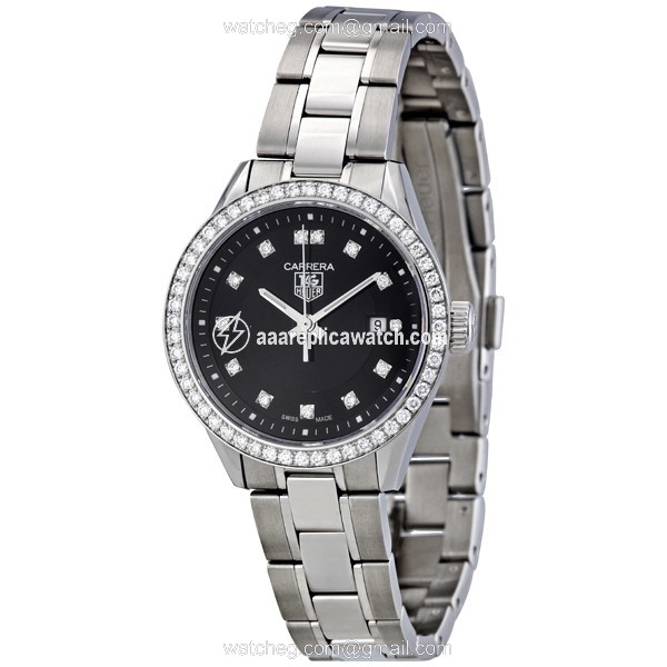 Tag Heuer WV1412.BA0793 Carrera Ladies Quartz Stainless Steel watch Tag Heuer WV1412.BA0793 Carrera Ladies Quartz Stainless Steel watch