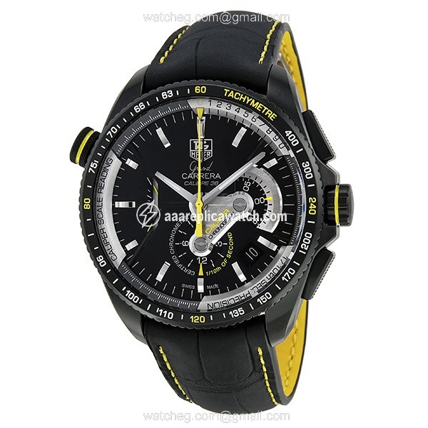 Tag Heuer CAV5186.FC6304 Grand Carrera Mens Automatic Black Titanium watch Tag Heuer CAV5186.FC6304 Grand Carrera Mens Automatic Black Titanium watch