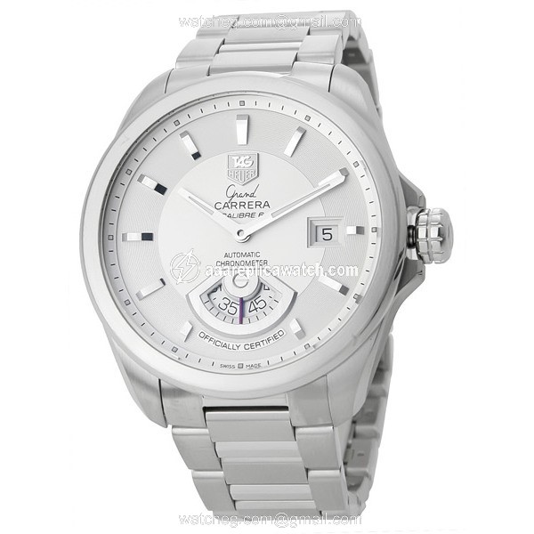 Tag Heuer WAV511B.BA0900 Grand Carrera Mens Automatic Polished Stainless Steel watch Tag Heuer WAV511B.BA0900 Grand Carrera Mens Automatic Polished Stainless Steel watch