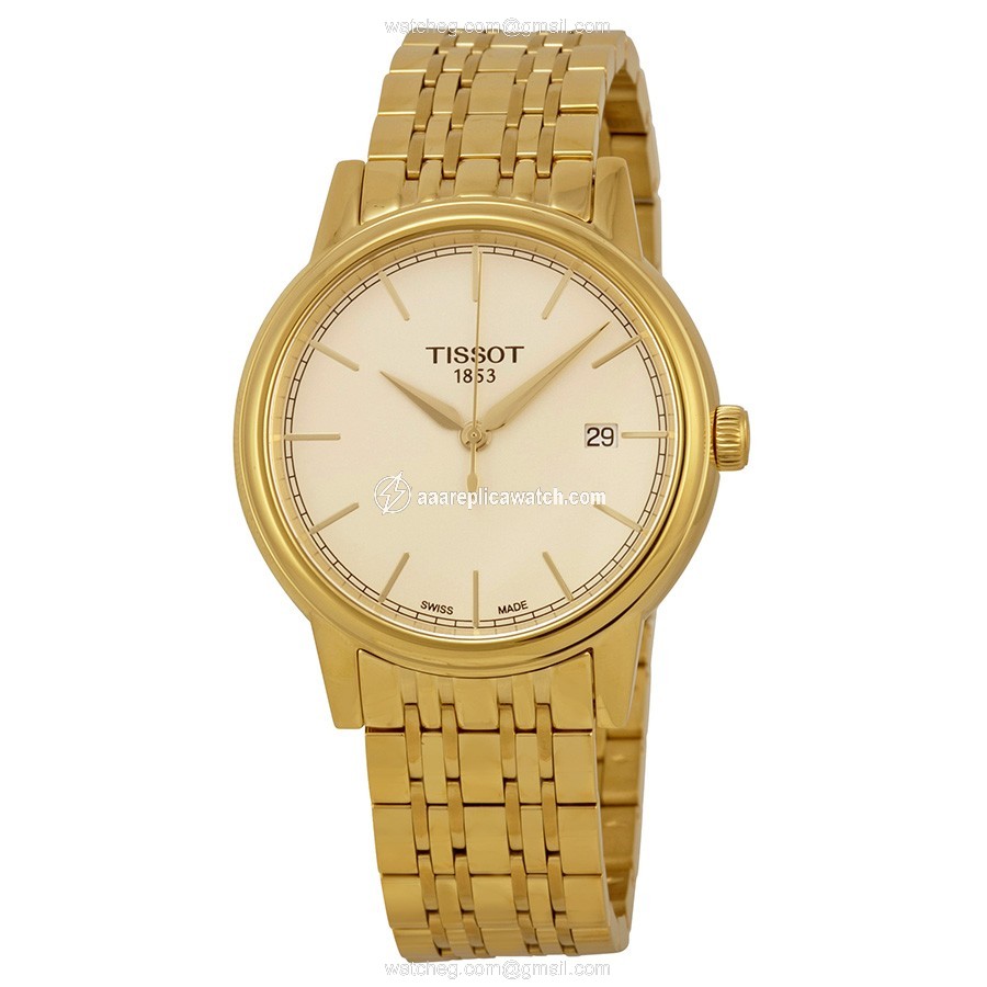Tissot T0854103302100 Carson Mens Quartz Yellow Gold-plated Stainless Steel watch Tissot T0854103302100 Carson Mens Quartz Yellow Gold-plated Stainless Steel watch