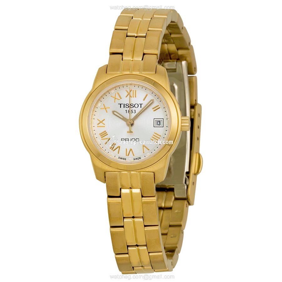 Tissot T0492103303300 PR 100 Ladies Quartz Gold-tone Stainless Steel watch Tissot T0492103303300 PR 100 Ladies Quartz Gold-tone Stainless Steel watch