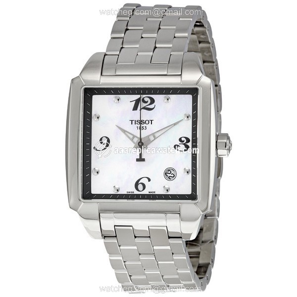 Tissot T005.510.11.117.00 Quadrato Mens Quartz Stainless Steel watch Tissot T005.510.11.117.00 Quadrato Mens Quartz Stainless Steel watch