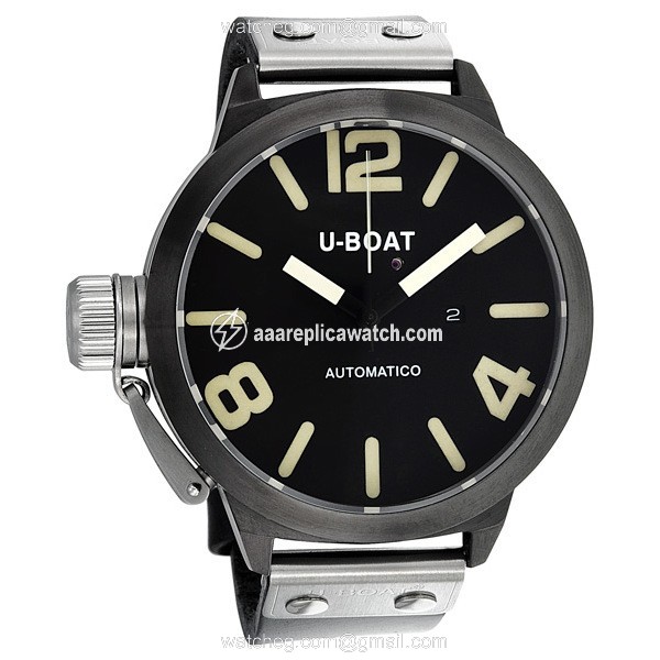 U-Boat 340 Mens Automatic Black PVD Stainless Steel watch U-Boat 340 Mens Automatic Black PVD Stainless Steel watch