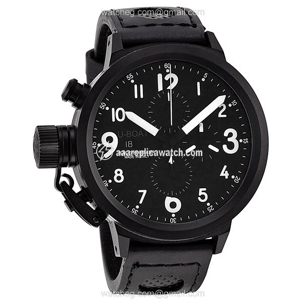U-Boat 6121 Flightdeck Mens Automatic Black PVD Stainless Steel watch U-Boat 6121 Flightdeck Mens Automatic Black PVD Stainless Steel watch