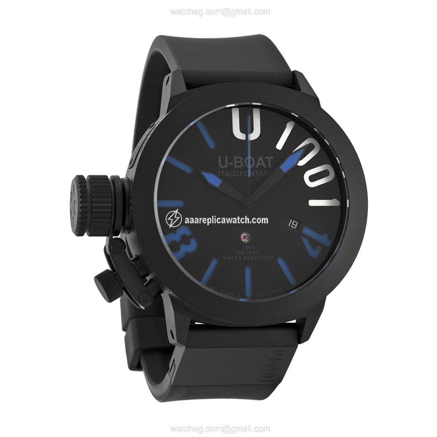 U-Boat 5953 Mens Automatic Black Ion-plated Stainless Steel watch U-Boat 5953 Mens Automatic Black Ion-plated Stainless Steel watch