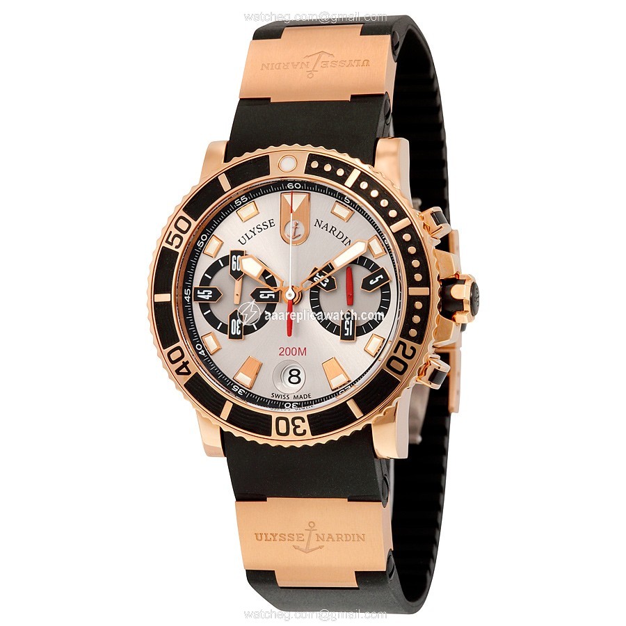 Ulysse Nardin 8006-102-3A/91 Mens Automatic 18kt Rose Gold watch Ulysse Nardin 8006-102-3A/91 Mens Automatic 18kt Rose Gold watch